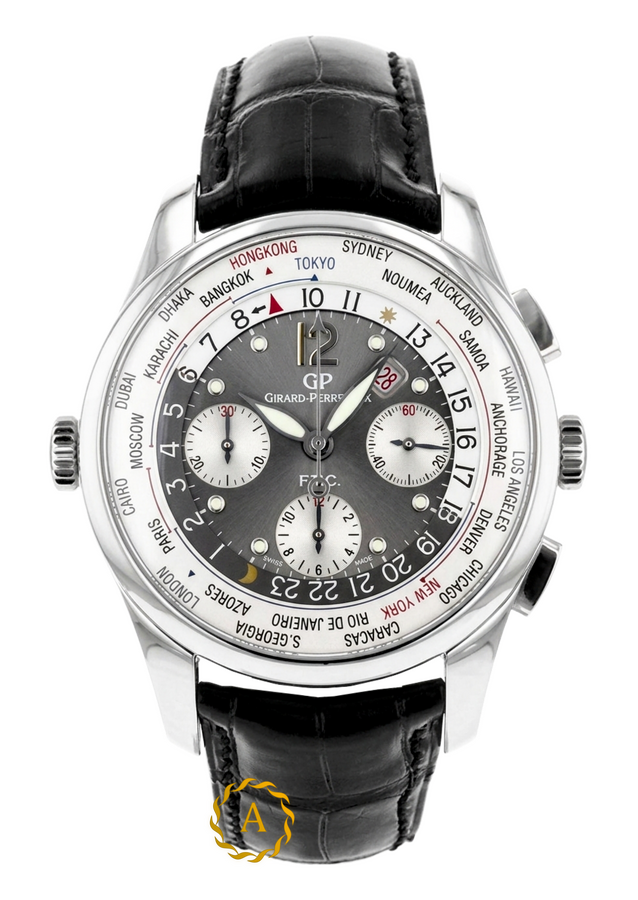 Girard-Perregaux WW.TC Financial Chronograph 43 mm Stainless Steel 49805