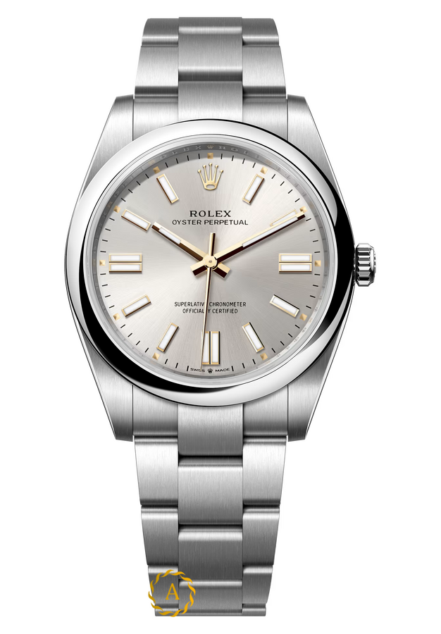 Rolex Oyster Perpetual 41 mm Silver Dial 124300 - Швейцарские часы Rolex Oyster Perpetual 41 mm Silver Dial 124300