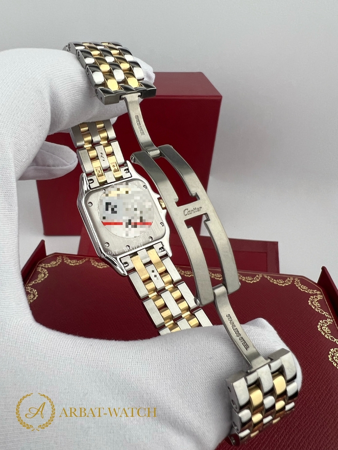 Cartier Panthere De Cartier Stainless Steel/Yellow Gold Medium 27 x 37 mm W2PN0019