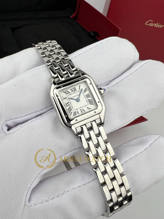 Cartier Panthere De Cartier Steel Small 23 x 30 mm WSPN0006
