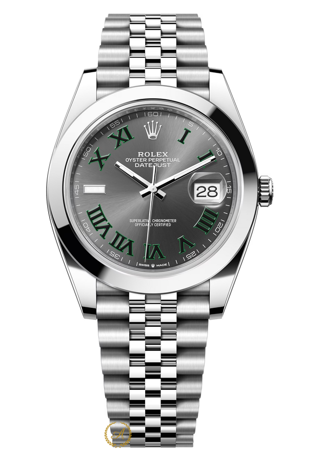 Rolex Datejust Wimbledon 126300 41 mm Jubilee - Швейцарские часы Rolex Datejust Wimbledon 126300 41 mm Jubilee