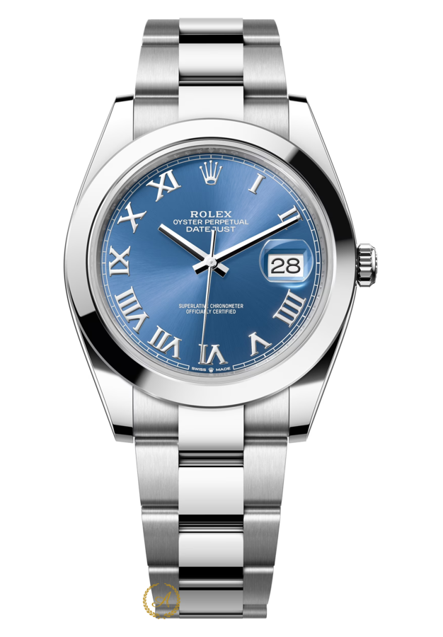 Rolex Datejust 41 mm Azzurro Dial 126300 - Швейцарские часы Rolex Datejust 41 mm Azzurro Dial 126300