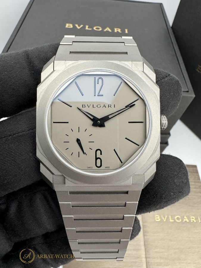 Bvlgari Octo Finissimo Titane 40 mm 102713 - Швейцарские часы Bvlgari Octo Finissimo Titane 40 mm 102713