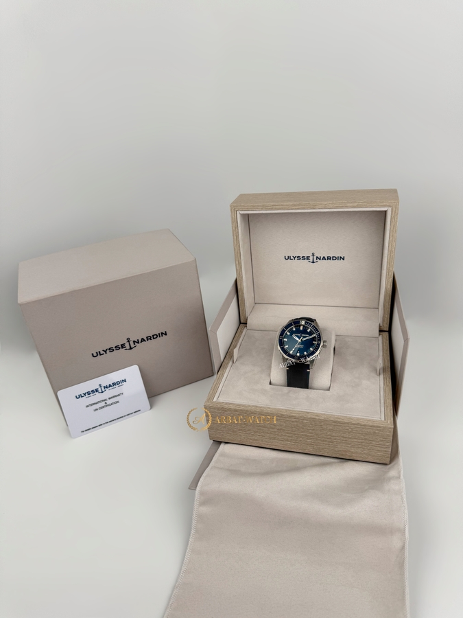 Часы Ulysse Nardin Marine Diver Blue Dial 42 мм 8163-175/93 - Швейцарские часы Часы Ulysse Nardin Marine Diver Blue Dial 42 мм 8163-175/93