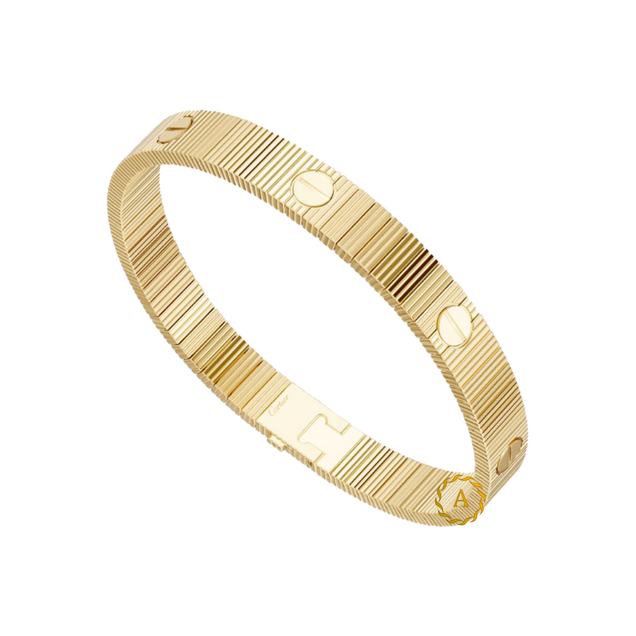 Браслет Cartier Love Unlimited Bracelet Flexible Yellow Gold Size 18 B6088918