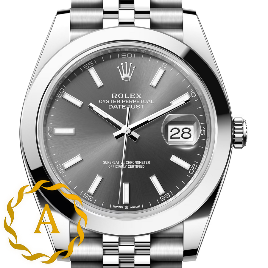 Rolex Datejust 41 mm Oystersteel Slate Dial 126300 Jubilee