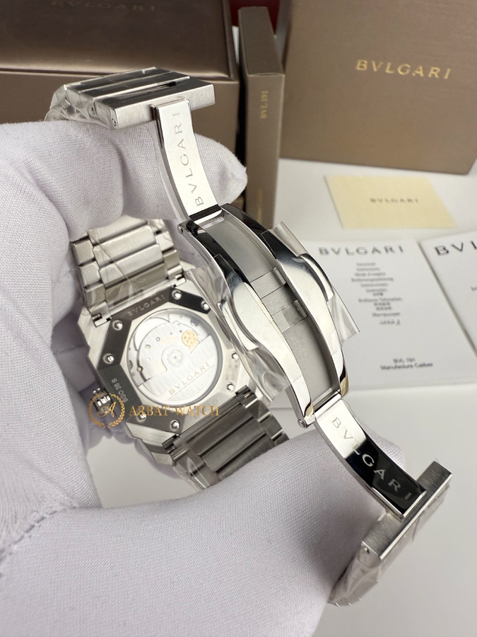 Bvlgari Octo Black Dial 40 mm - Швейцарские часы Bvlgari Octo Black Dial 40 mm