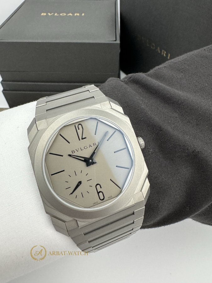 Bvlgari Octo Finissimo Titane 40 mm 102713 - Швейцарские часы Bvlgari Octo Finissimo Titane 40 mm 102713