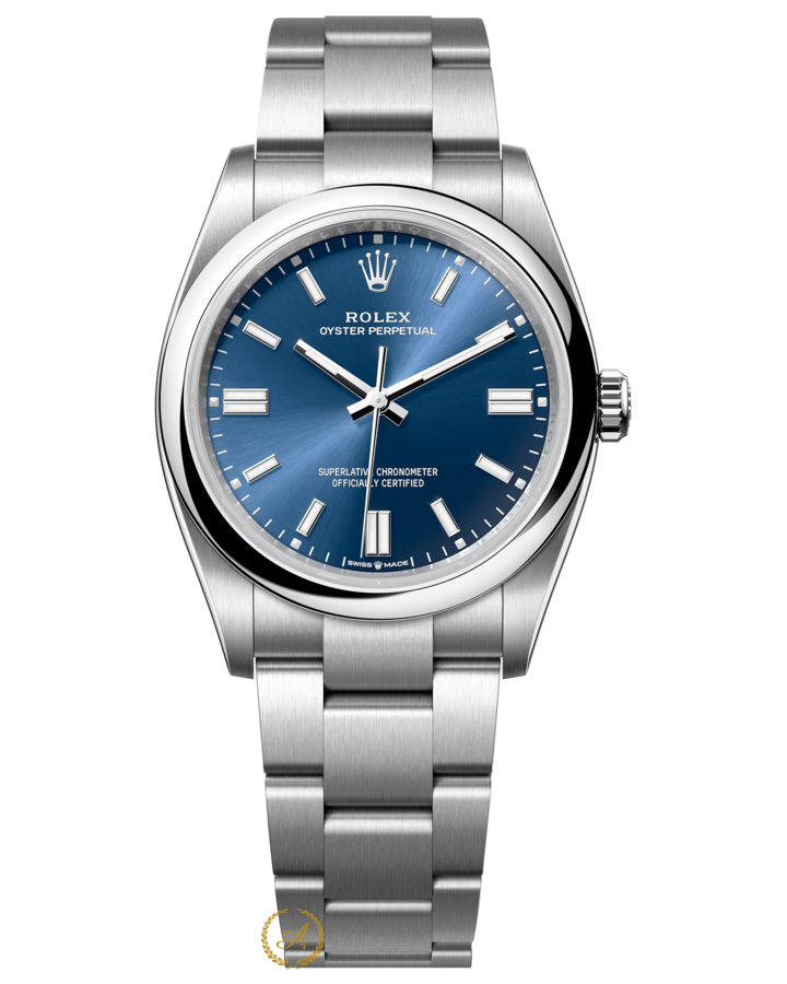 Rolex Oyster Perpetual 36 мм Blue Dial 126000
