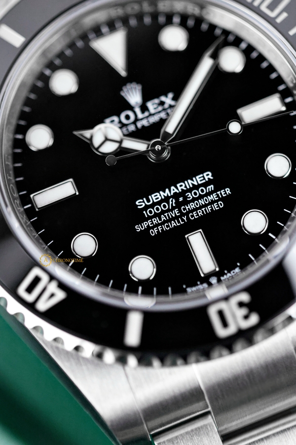 Rolex Submariner 41 mm Oystersteel Black Dial 124060