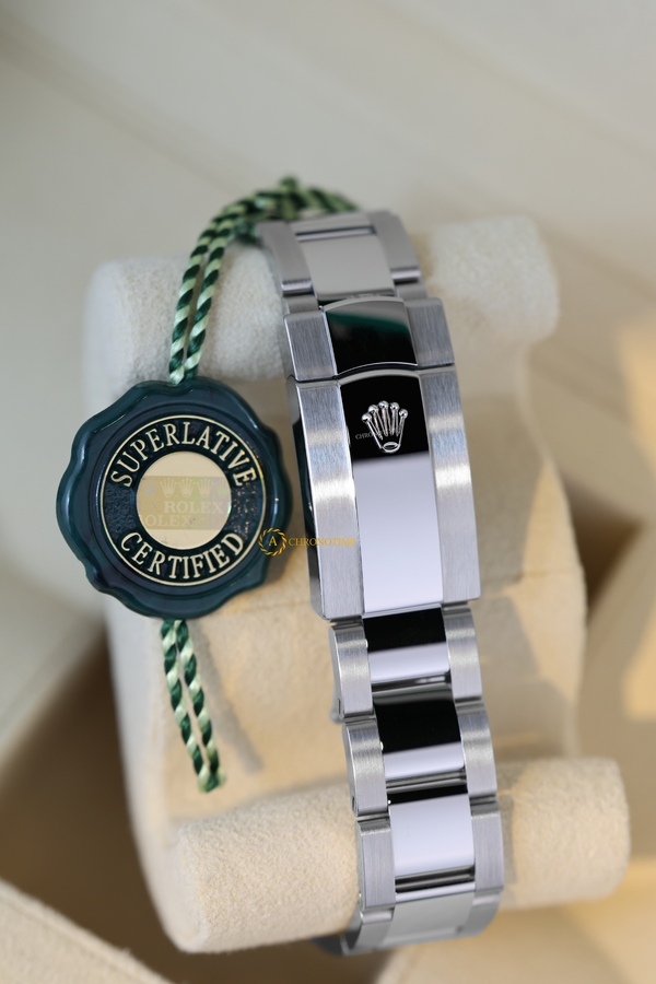 Часы Rolex Datejust 41 мм White Rolesor Bright Blue Dial 126334 