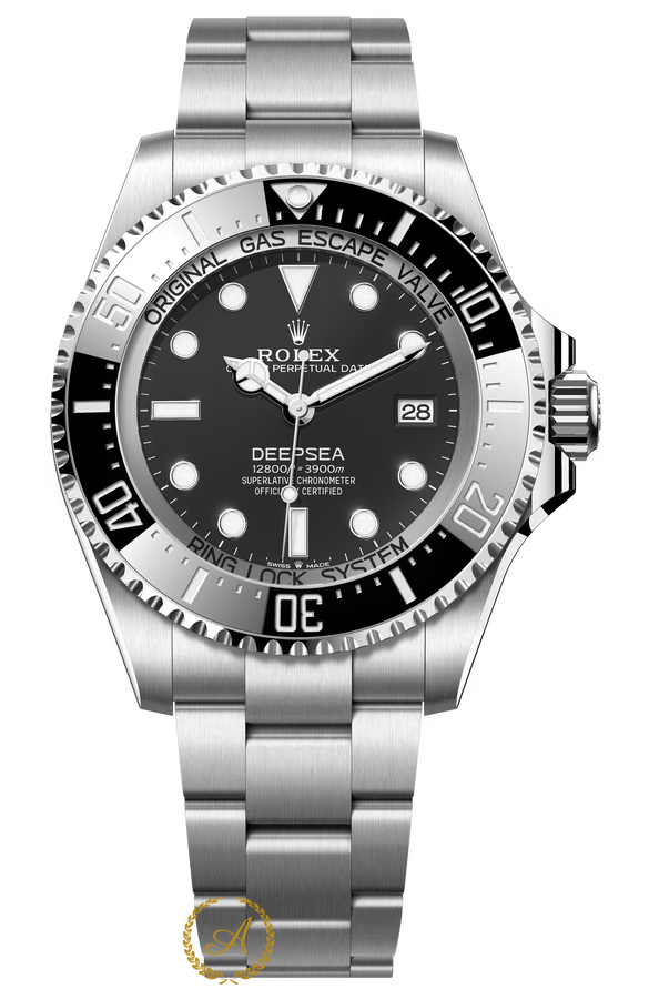 Rolex Deepsea 44 mm Oystersteel Black Dial 136660