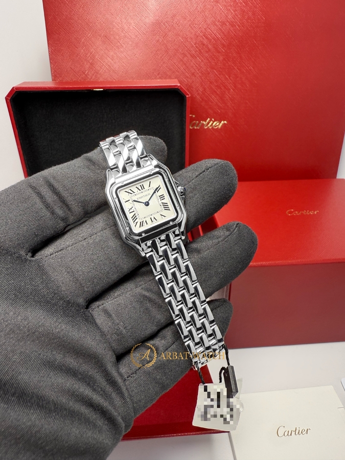 Cartier Panthere De Cartier Steel Small 23 x 30 mm WSPN0013 - Швейцарские часы Cartier Panthere De Cartier Steel Small 23 x 30 mm WSPN0013
