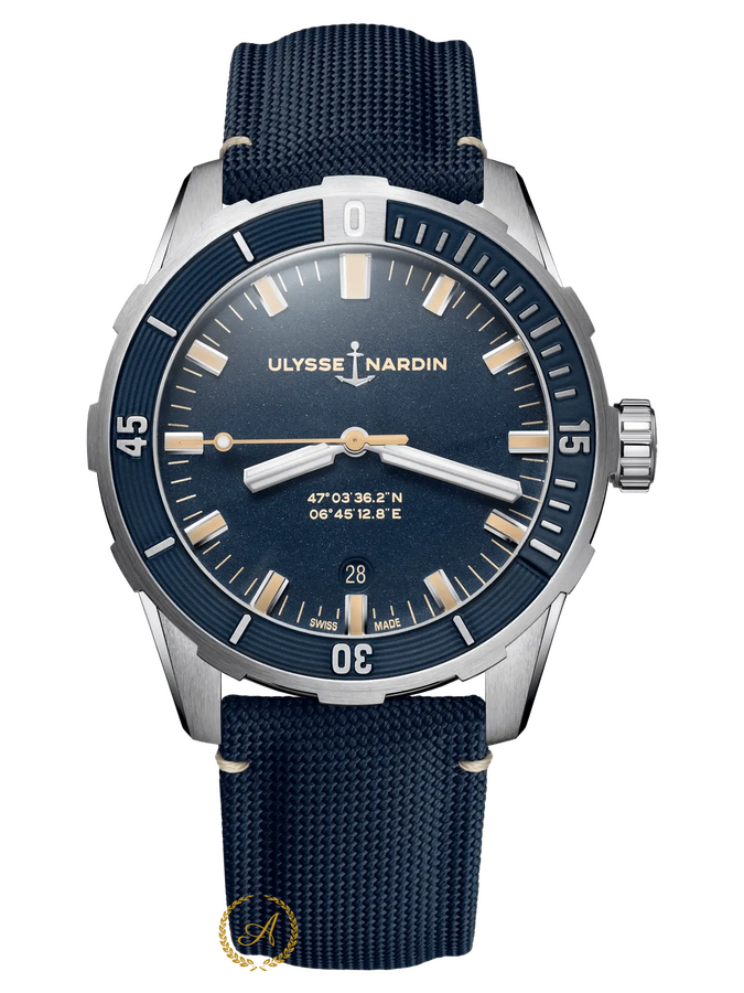 Часы Ulysse Nardin Marine Diver Blue Dial 42 мм 8163-175/93 - Швейцарские часы Часы Ulysse Nardin Marine Diver Blue Dial 42 мм 8163-175/93