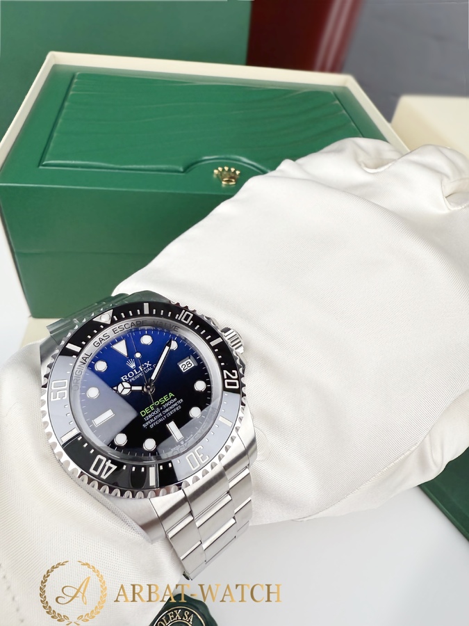 Rolex Sea-Dweller Deepsea D-Blue Dial 44 мм 136660 