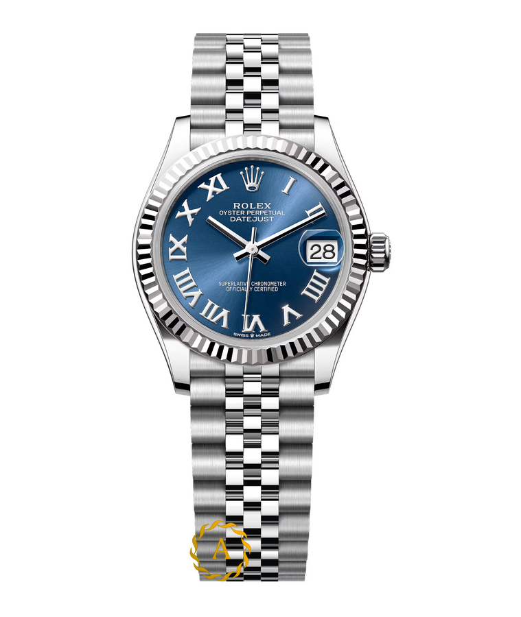 Rolex Datejust 31 mm White Rolesor Bright Blue Dial 278274 Jubilee - Швейцарские часы Rolex Datejust 31 mm White Rolesor Bright Blue Dial 278274 Jubilee