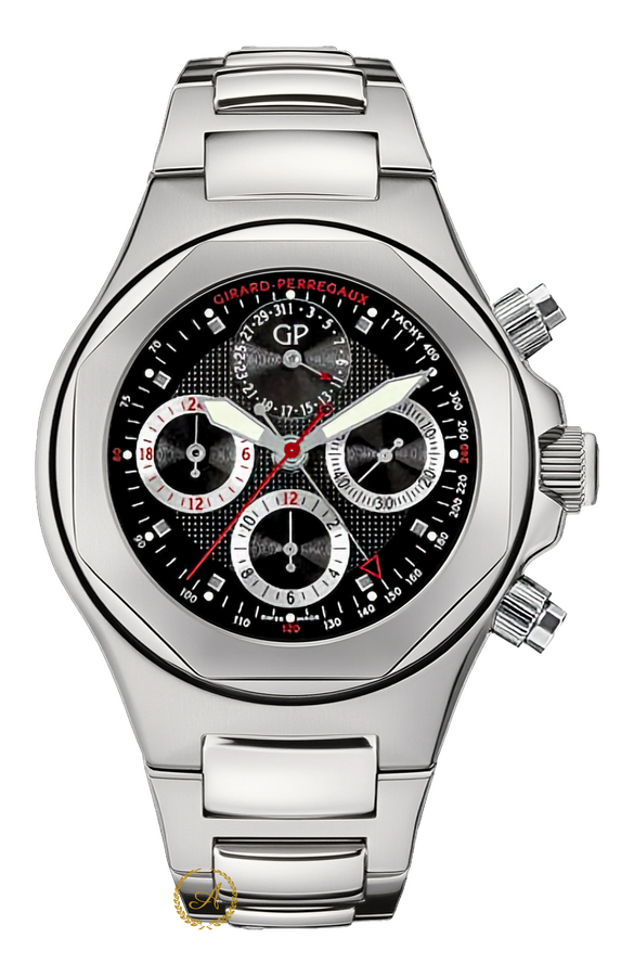 Girard-Perregaux Laureato EVO3 Chronograph Black Dial 44 mm 80180