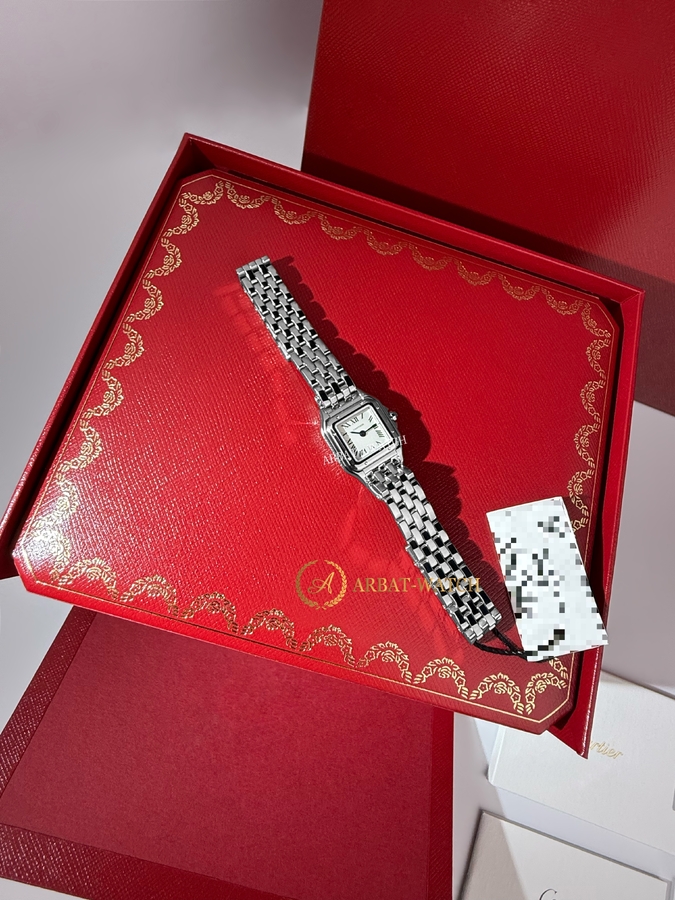 Cartier Panthere De Cartier Steel Mini 25,1 x 18,5 mm WSPN0012