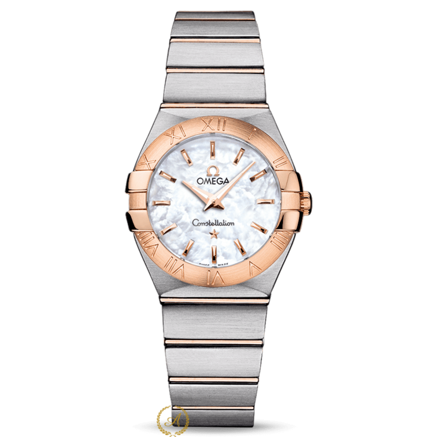 Omega Constellation Quartz Steel/Rose Gold 27 mm