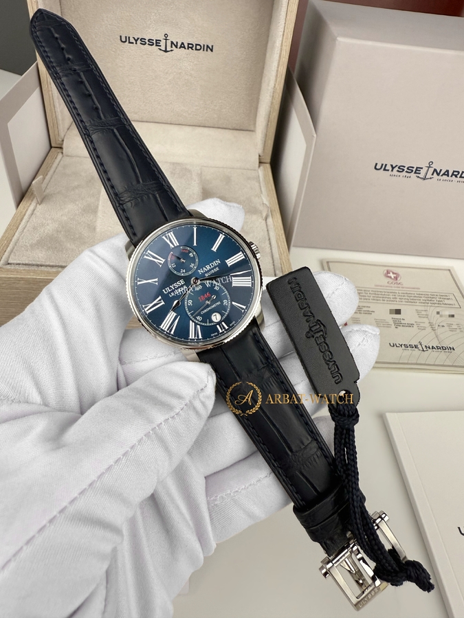 Ulysse Nardin Marine Torpilleur Blue Dial 42 mm 1183-310/43 - Швейцарские часы Ulysse Nardin Marine Torpilleur Blue Dial 42 mm 1183-310/43