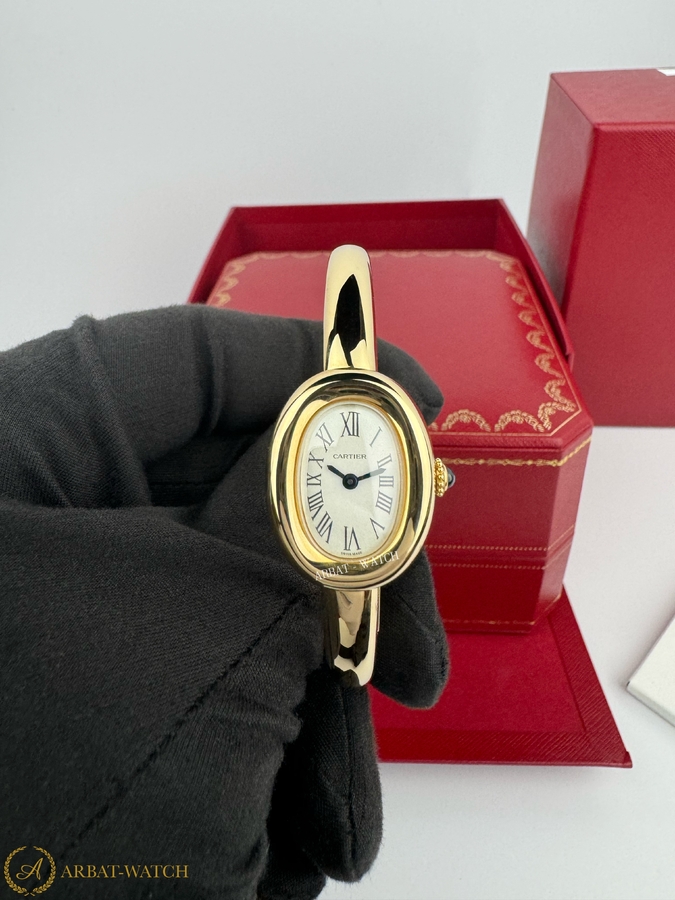 Cartier Baignoire 18K Yellow Gold Size 16 WGBA0021