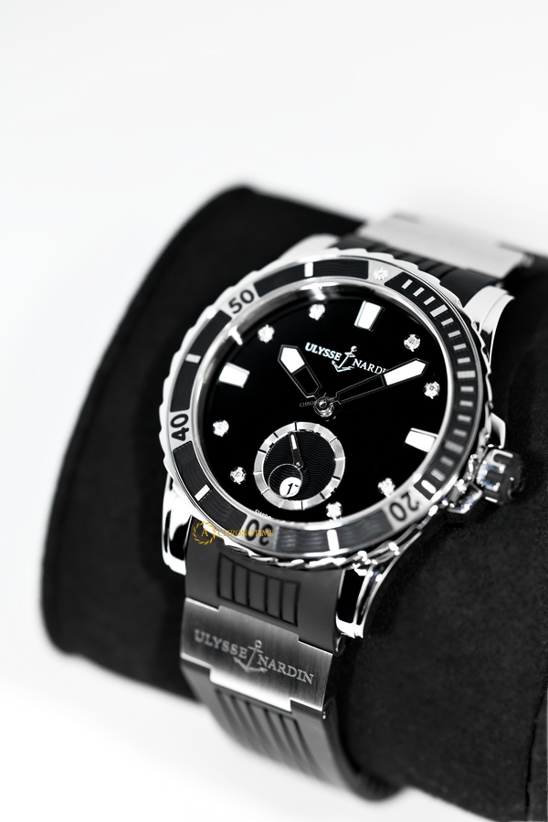 Ulysse Nardin Lady Diver Black Diamonds Dial 40 mm 3203-190 - Швейцарские часы Ulysse Nardin Lady Diver Black Diamonds Dial 40 mm 3203-190
