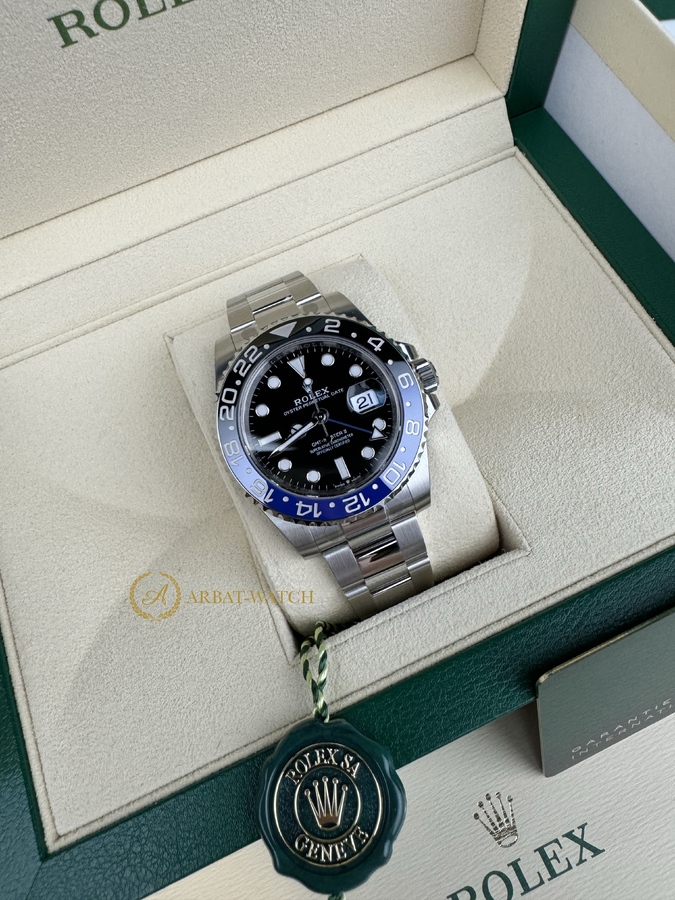 Rolex GMT-Master II «Batman» 40 mm Oystersteel Black Dial 126710BLNR - Швейцарские часы Rolex GMT-Master II «Batman» 40 mm Oystersteel Black Dial 126710BLNR