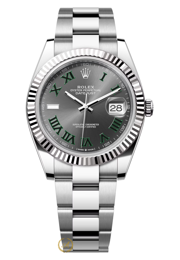Rolex Datejust 41 mm 126334 Wimbledon White Rolesor
