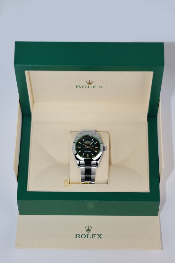Rolex Milgauss 40 mm Oystersteel Black Dial 116400GV
