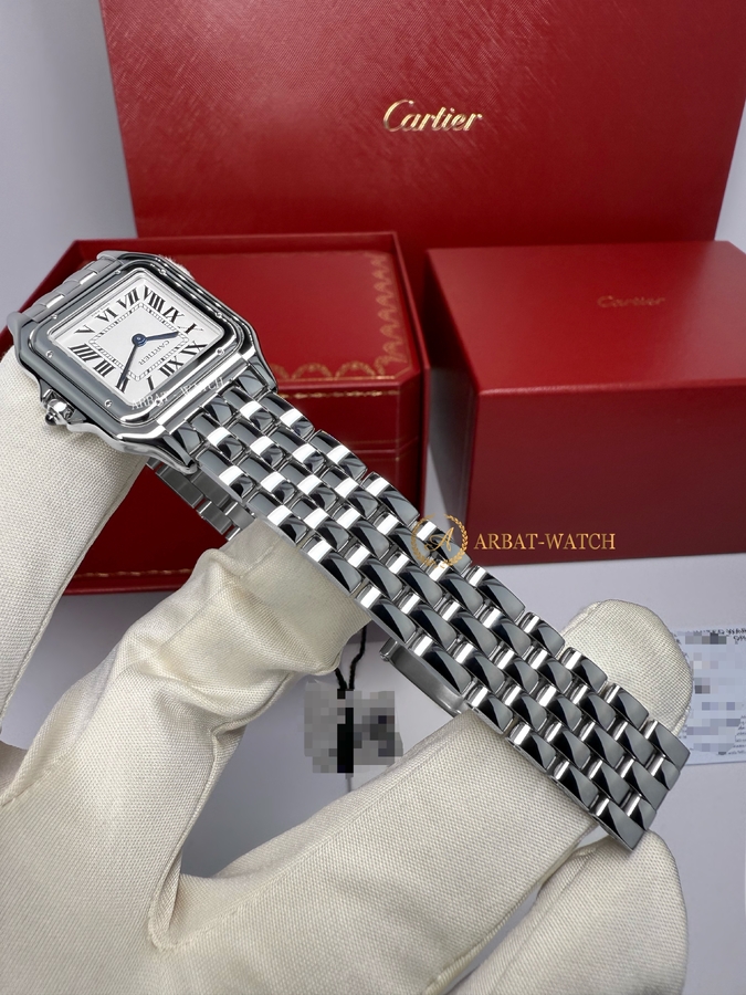 Cartier Panthere De Cartier Steel Small 23 x 30 mm WSPN0013 - Швейцарские часы Cartier Panthere De Cartier Steel Small 23 x 30 mm WSPN0013