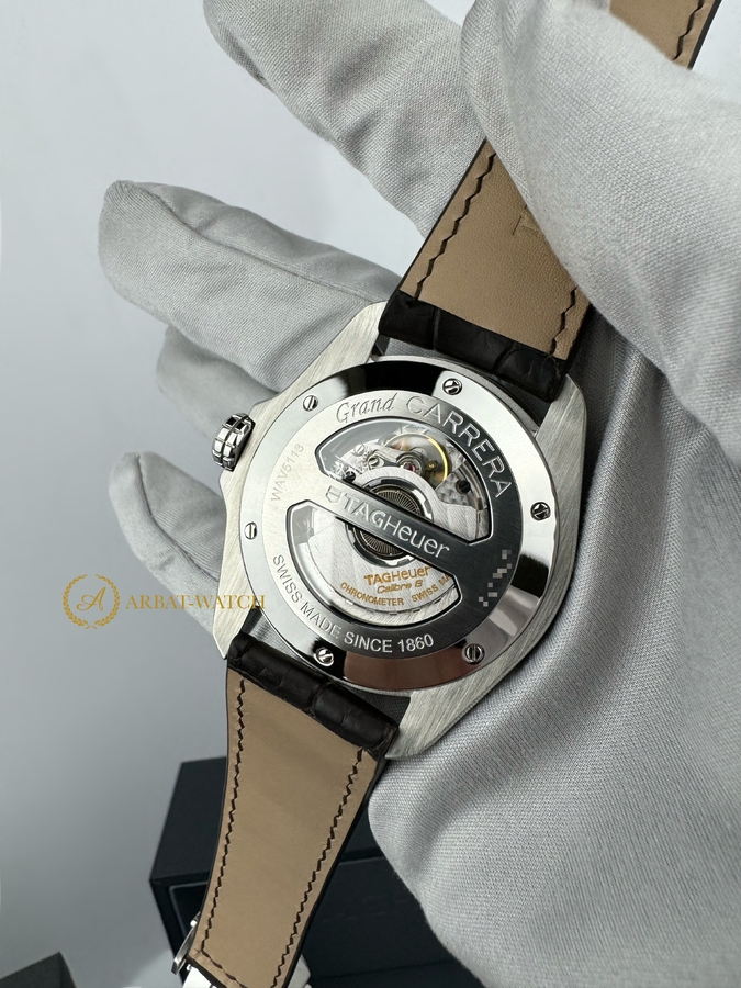 TAG Heuer Grand Carrera Grand-Date GMT 42,5 mm - Швейцарские часы TAG Heuer Grand Carrera Grand-Date GMT 42,5 mm