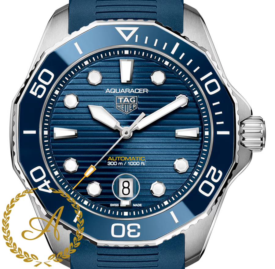 TAG Heuer Aquaracer Professional 300 Date Blue Dial 43 mm