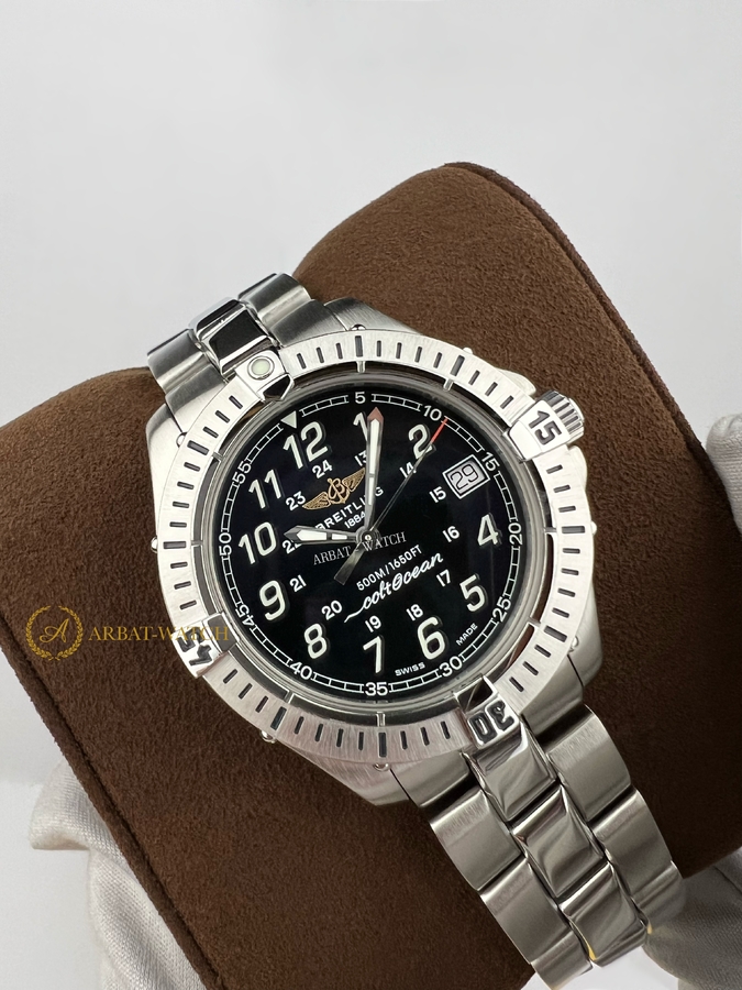 Breitling Colt Ocean Black Dial 38 mm A64350