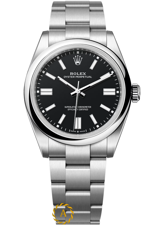 Rolex Oyster Perpetual 41 mm Oystersteel Black Dial 134300