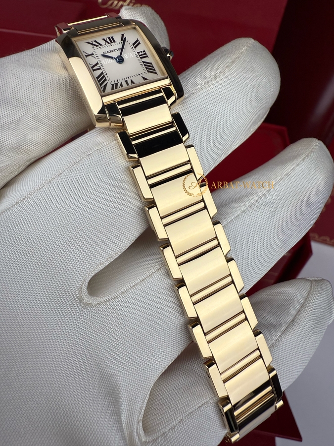 Cartier Tank Francaise Yellow Gold Small 20 x 25 mm 2385