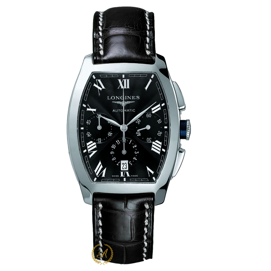 Longines Evidenza Chronograph Black Dial 34,9 x 40 mm L2.643.4.51.4 