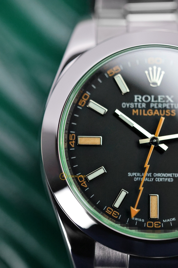 Rolex Milgauss 40 mm Oystersteel Black Dial 116400GV
