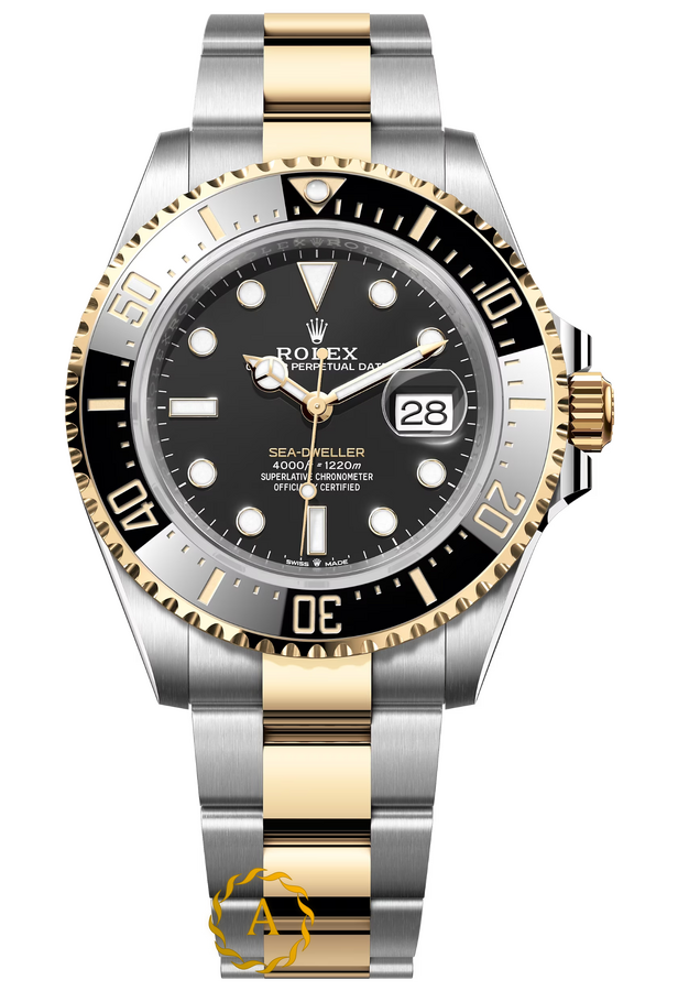 Rolex Sea-Dweller 43 mm Yellow Rolesor Black Dial 126603