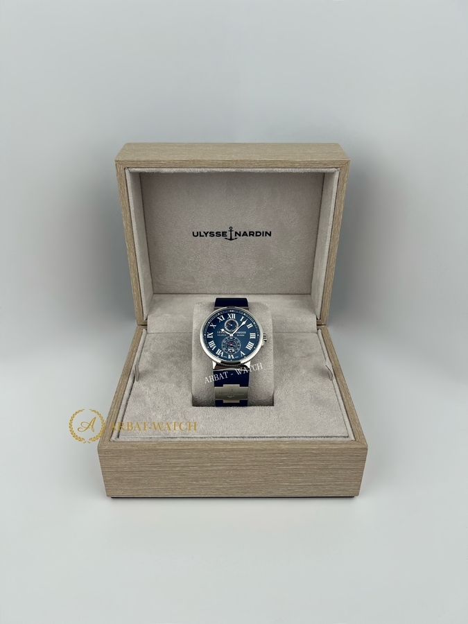 Ulysse Nardin Maxi Marine Chronometer Blue Dial 43 mm 263-67