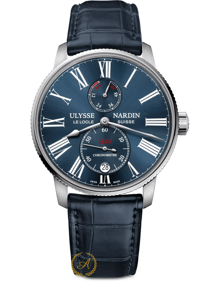 Ulysse Nardin Marine Torpilleur Blue Dial 42 mm 1183-310/43 - Швейцарские часы Ulysse Nardin Marine Torpilleur Blue Dial 42 mm 1183-310/43
