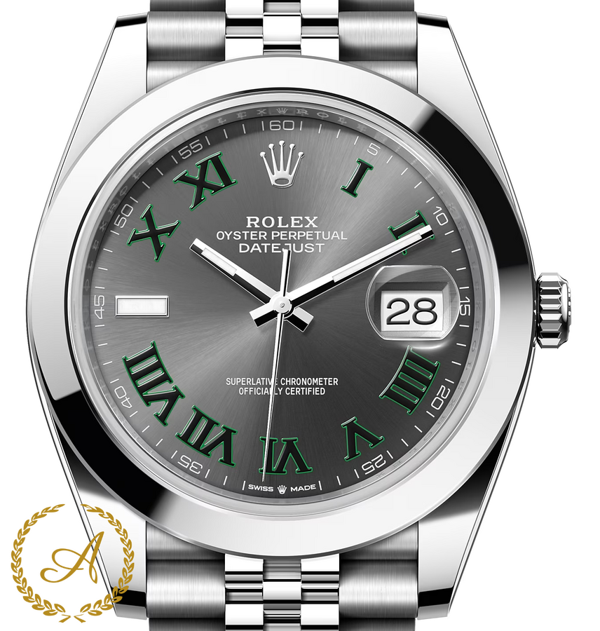 Rolex Datejust Wimbledon 126300 41 mm Jubilee - Швейцарские часы Rolex Datejust Wimbledon 126300 41 mm Jubilee