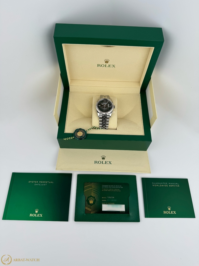 Rolex Datejust 36 mm 126234 Wimbledon Rolesor Jubilee - Швейцарские часы Rolex Datejust 36 mm 126234 Wimbledon Rolesor Jubilee