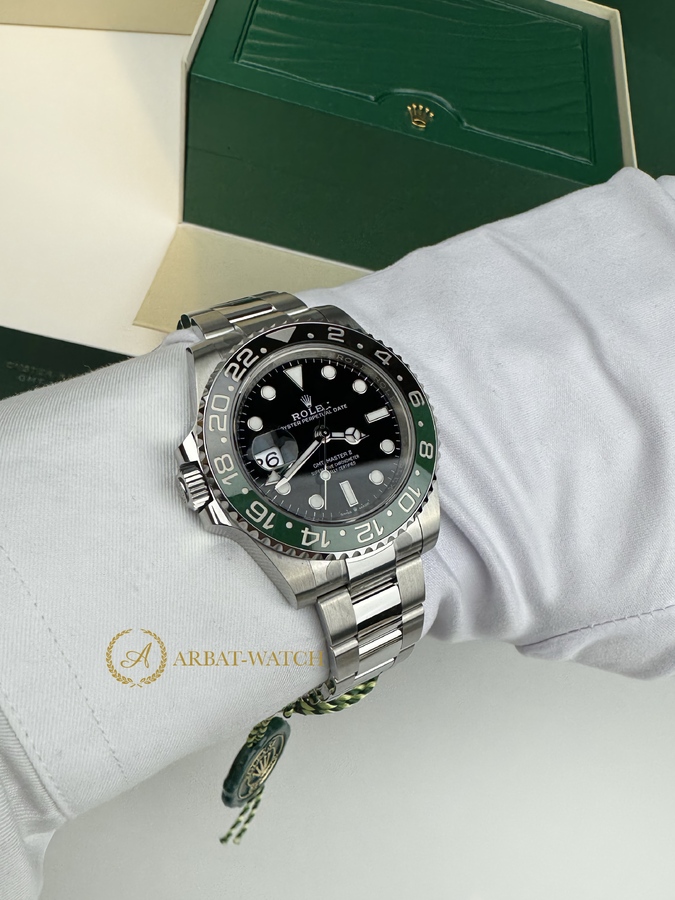 Rolex GMT-Master II 40 mm Oystersteel Black Dial 126720VTNR - Швейцарские часы Rolex GMT-Master II 40 mm Oystersteel Black Dial 126720VTNR