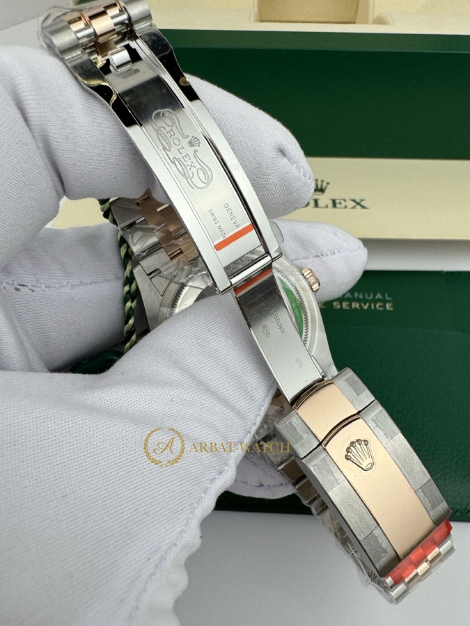 Rolex Datejust 36 mm 126231 Silver Decor Dial Everose Rolesor Jubilee - Швейцарские часы Rolex Datejust 36 mm 126231 Silver Decor Dial Everose Rolesor Jubilee