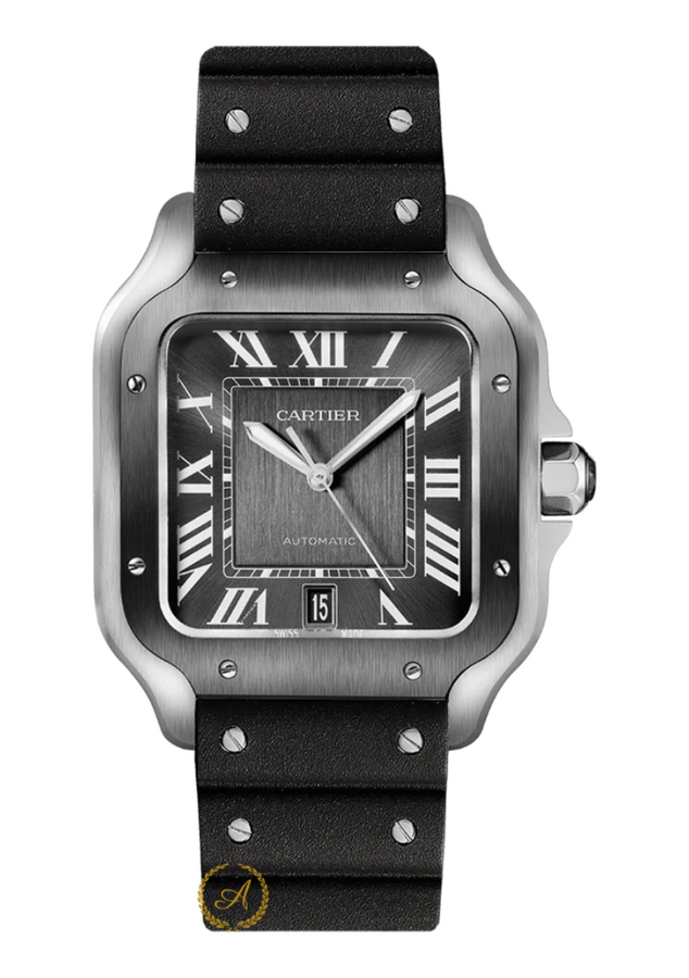 Cartier Santos De Cartier Large Automatic Grey Dial 47,5 x 39,8 mm WSSA0037