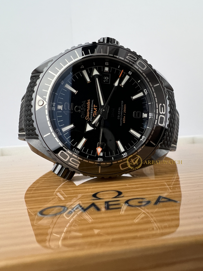 Omega Seamaster Planet Ocean GMT Deep Black 45,5 mm