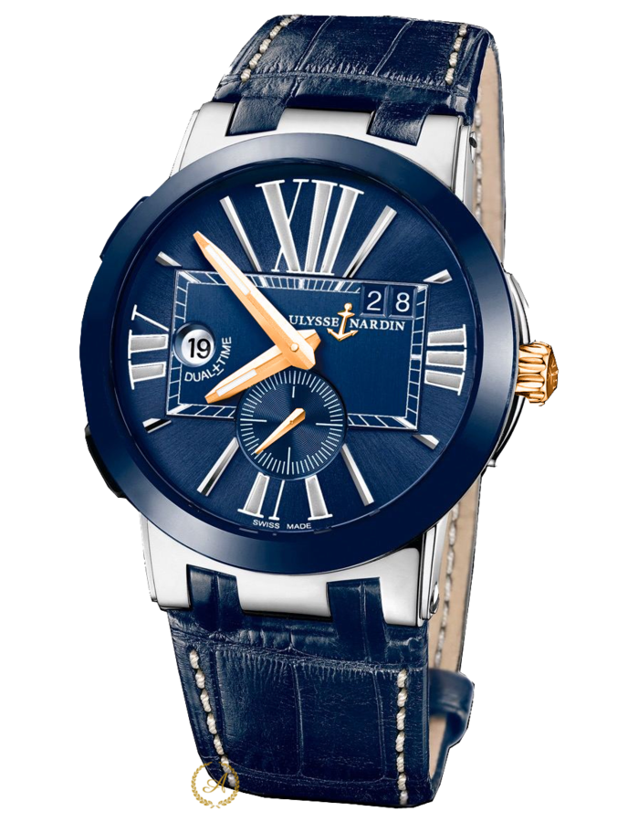 Ulysse Nardin Executive Dual Time 43 mm 243-00/43-BQ