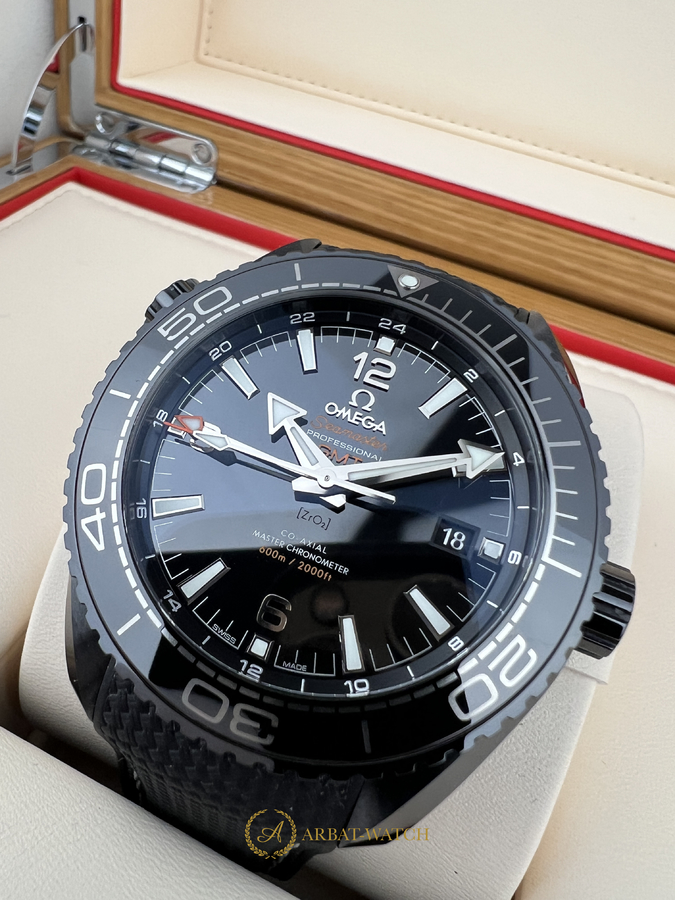 Omega Seamaster Planet Ocean GMT Deep Black 45,5 mm