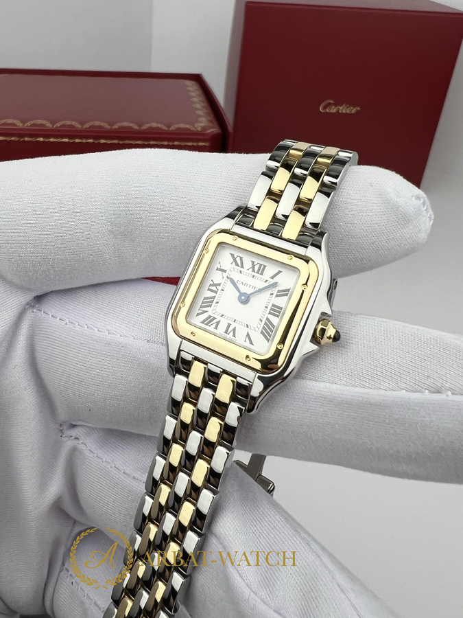 Cartier Panthere De Cartier Stainless Steel/Yellow Gold Small 22 x 30 mm W2PN0018 - Швейцарские часы Cartier Panthere De Cartier Stainless Steel/Yellow Gold Small 22 x 30 mm W2PN0018