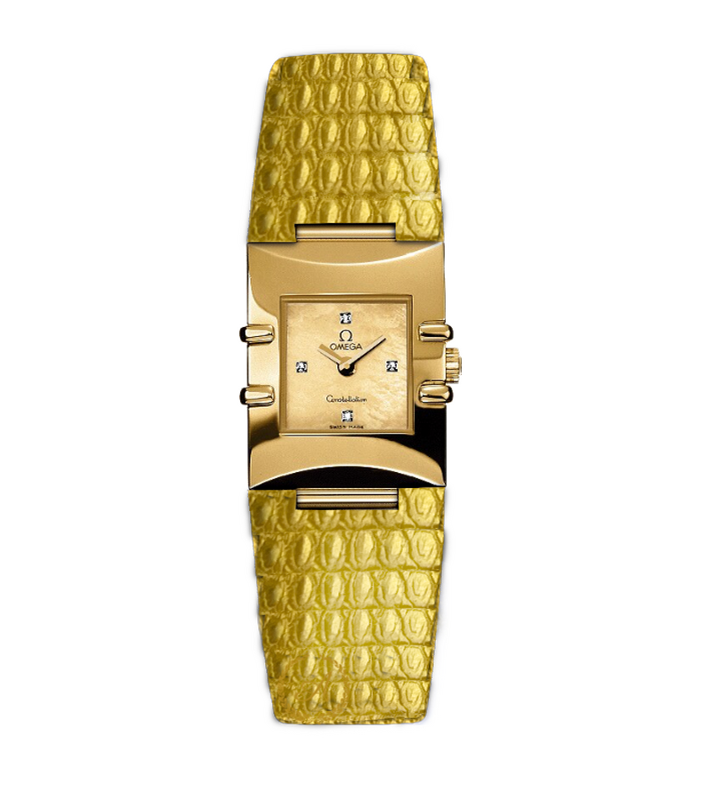 Omega Constellation Quadra Yellow Gold 24 x 19,3 mm 